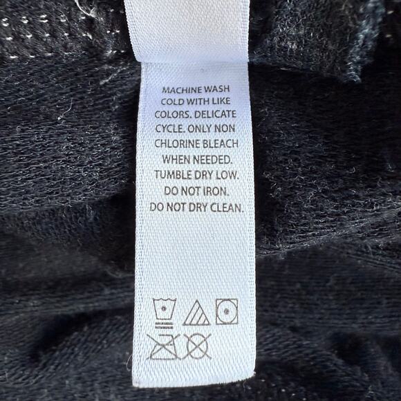 Jogger Pajama Pants Women's Med. Dark Gray Loungewear Casual Comfy Soft Normcore - Picture 10 of 11